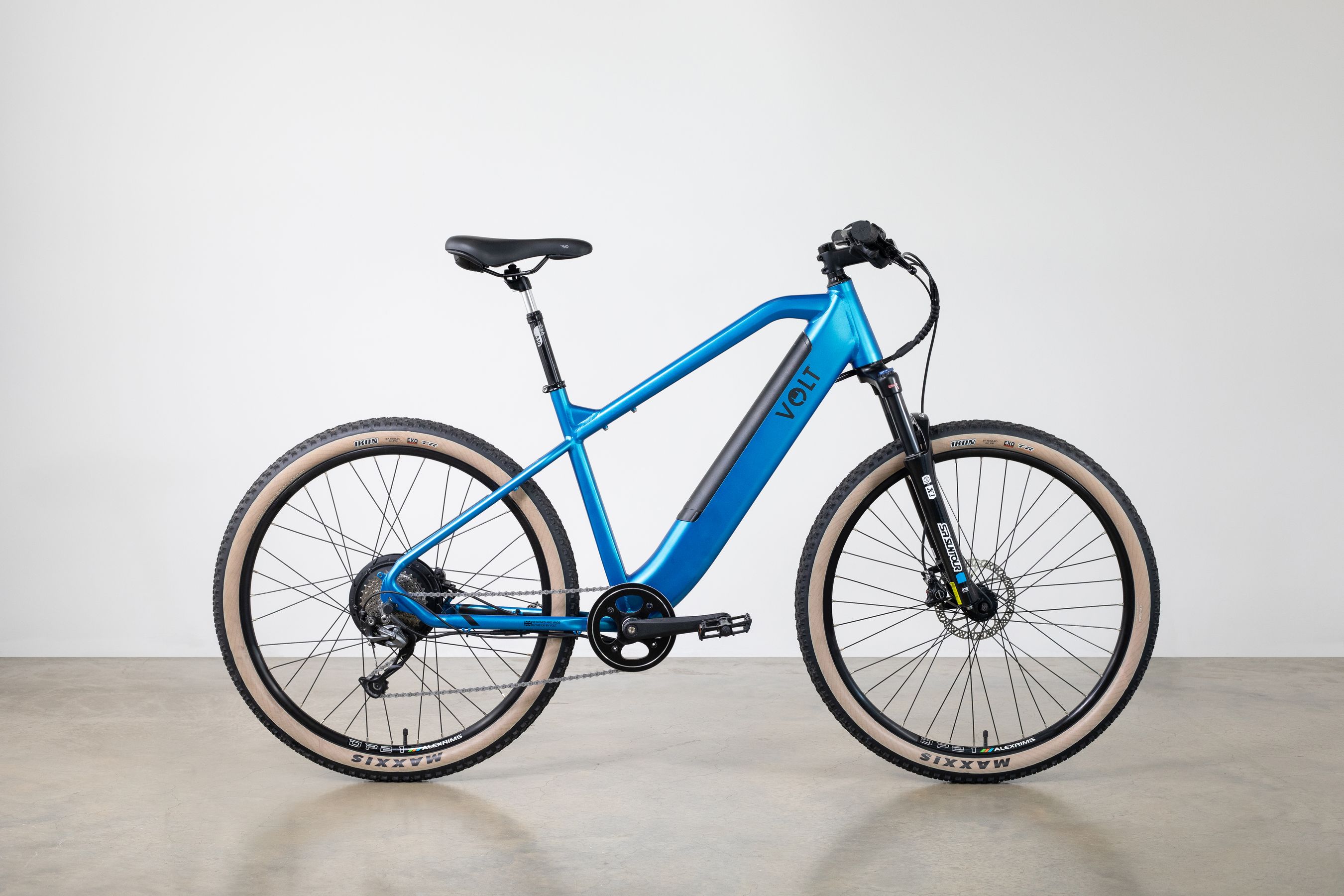 Volt Alpine Electric Mountain Bike studio photograph