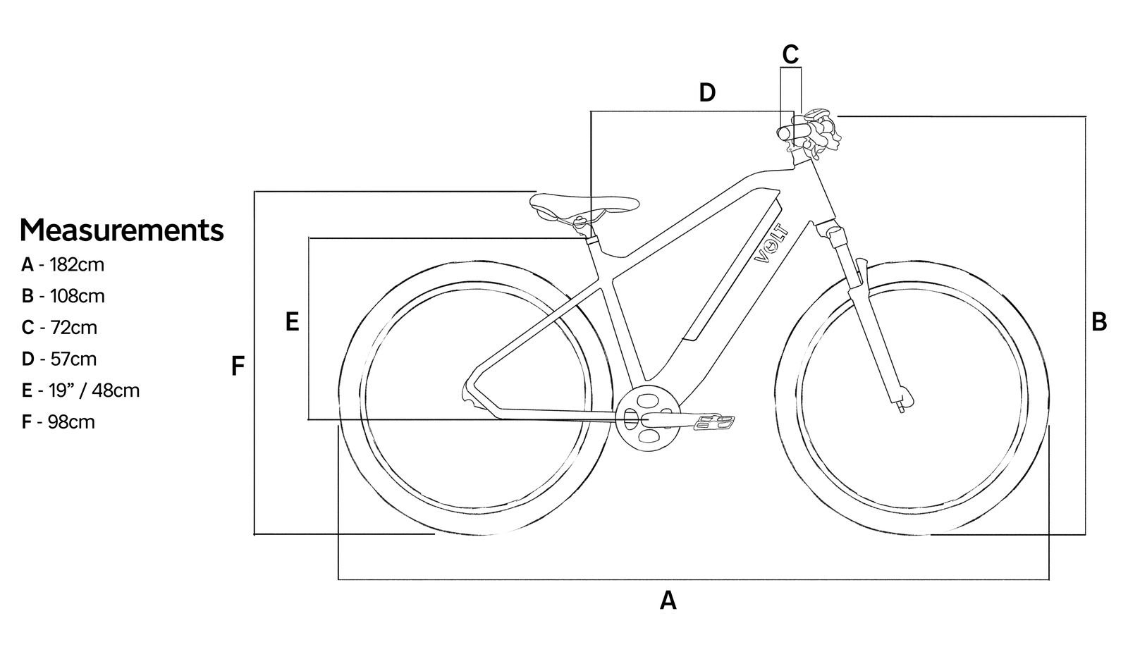  Alpine size diagram