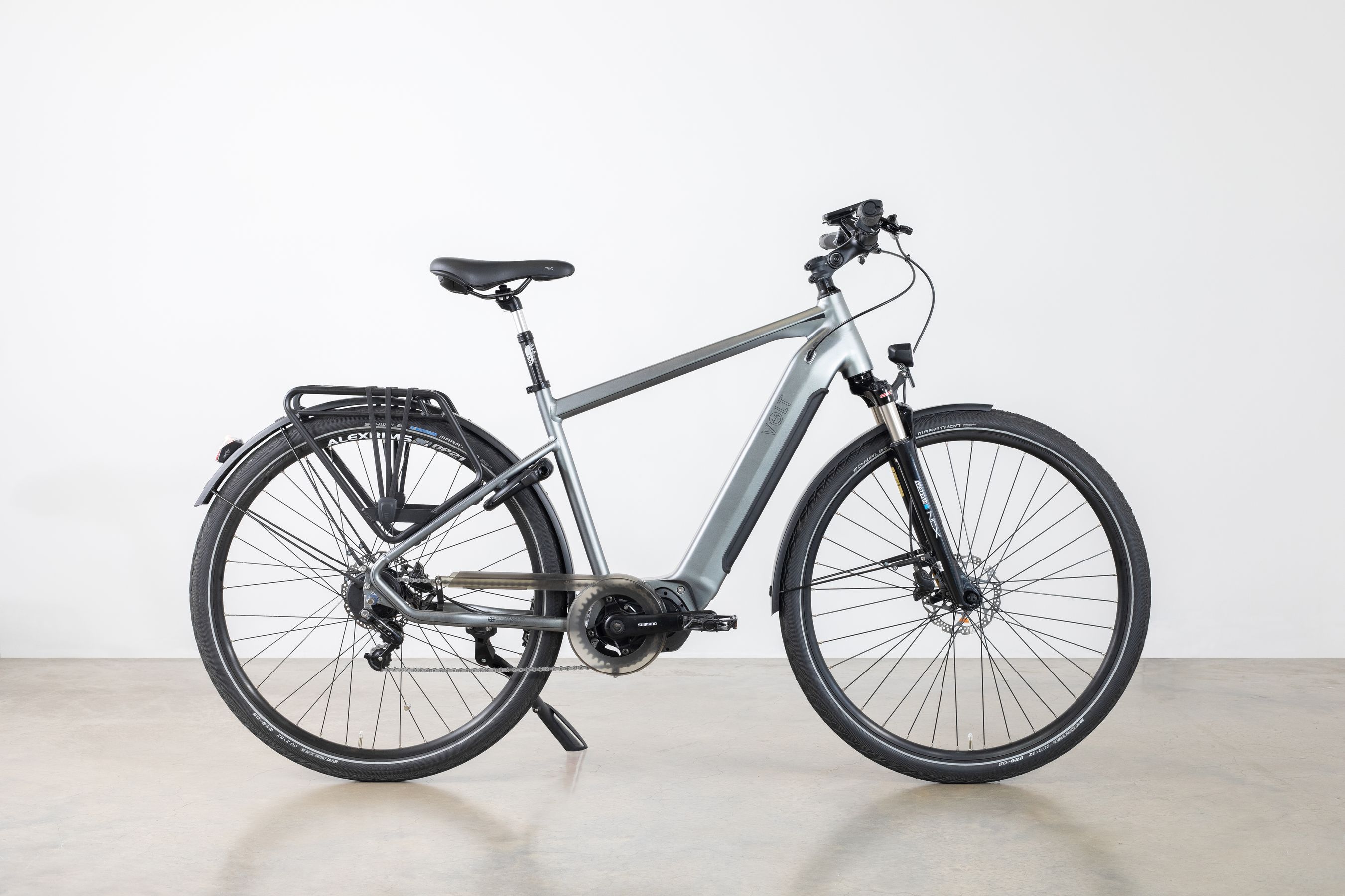 Volt Infinity Shimano STEPS e-bike studio photograph